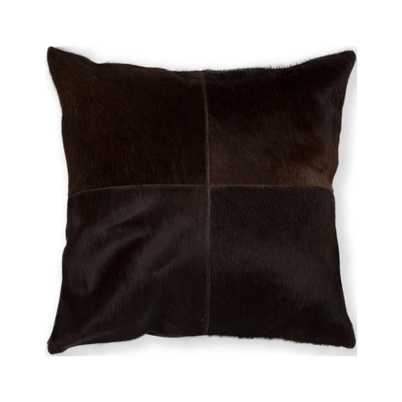 18" x 18" x 5" Chocolate Quattro Pillow