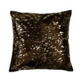 thumbnail image 1 of 18" x 18" x 5" Gold And Chocolate Quattro  Pillow, 1 of 2
