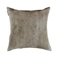 thumbnail image 1 of 18" x 18" x 5" Gray Cowhide  Pillow, 1 of 2