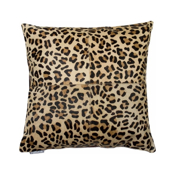18" x 18" x 5" Leopard Quattro Pillow