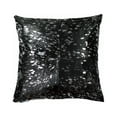 thumbnail image 1 of 18" x 18" x 5" Silver And Black Quattro  Pillow, 1 of 2