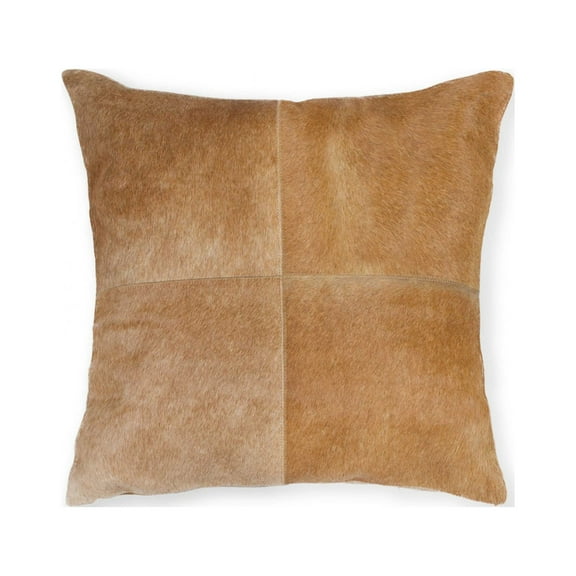 18" x 18" x 5" Tan Quattro  Pillow