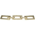thumbnail image 1 of 18" x 2" Gold Aluminum Chain Sculpture, by CosmoLiving by Cosmopolitan, 1 of 7