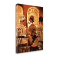 thumbnail image 1 of 18" x 23" Rendez - Vous Au Bistro by Trish Biddle - on Canvas Fabric Multi-Color, 1 of 2