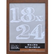Studio Decor 18 x 24 Honey Belmont Frame - Includes Pre-attached Hanging Hardware, Horizontal or Vertical Display - MDF, Bulk 4 Pack