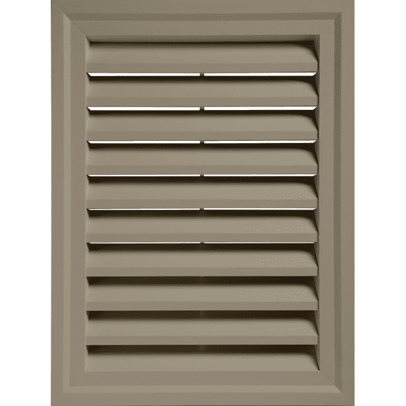 18" x 24" Rectangular Gable Vent - Single Pack  Residential Use, Standard Application