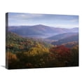 thumbnail image 1 of 18 x 24 in. Autumn Deciduous Forest From the Blue Ridge Parkway, North Carolina Art Print - Tim Fitzharris, 1 of 1