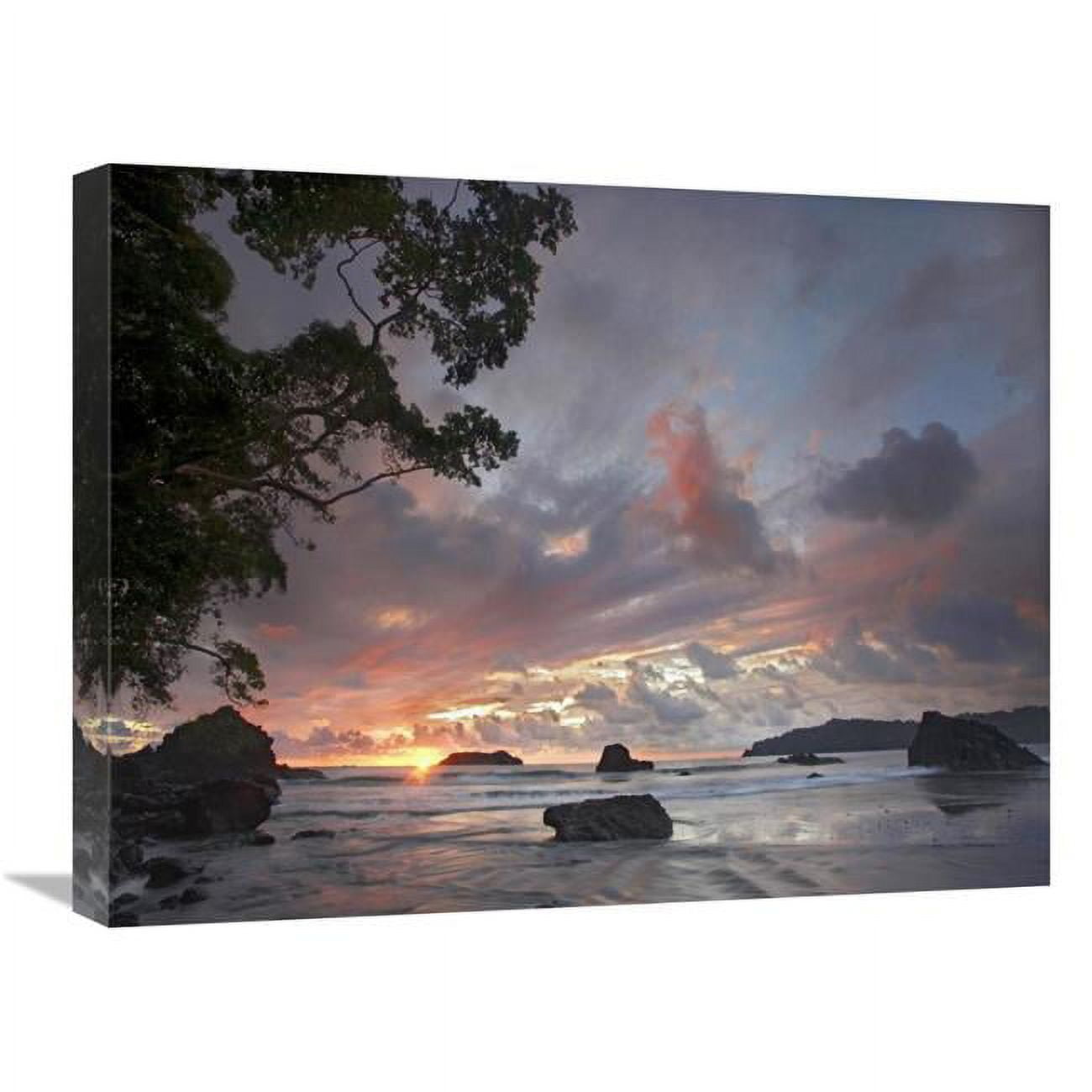 18 x 24 in. Beach & Coastline, Manuel Antonio National Park, Costa Rica ...