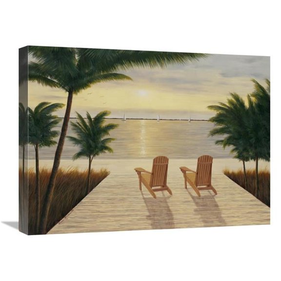 18 x 24 in. Days End Art Print - Diane Romanello