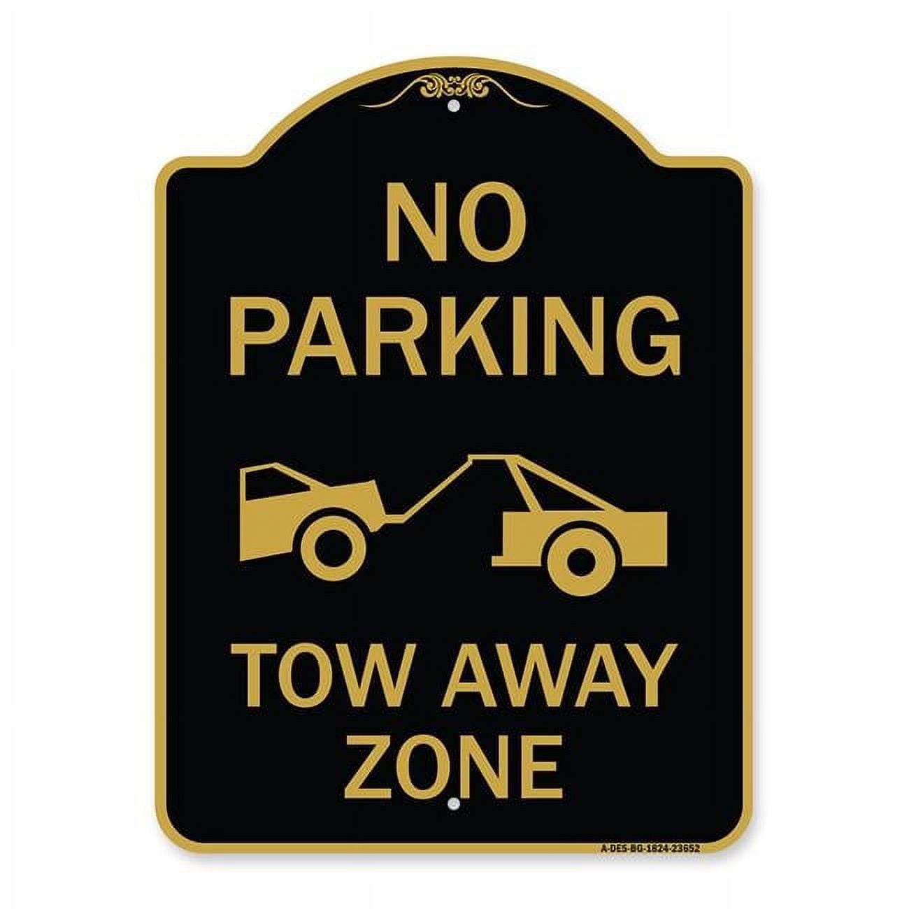 USA TOW AWAY ZONE看板 Amazon.com: Restaurant Parking Only Tow-Away Zone (with Car