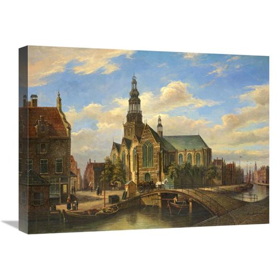 18 x 24 in. Dutch Bridge Art Print - Jackson