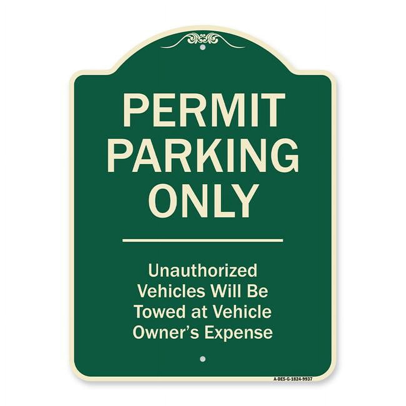 No Parking - Unauthorized Vehicles Towed Away At Vehicle Owner's - View #3