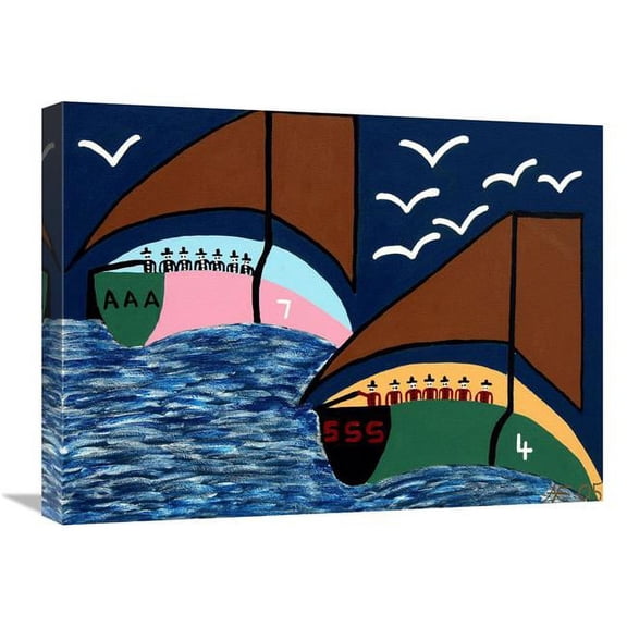 18 x 24 in. Montaque Harbour Art Print - Ulrick Fox