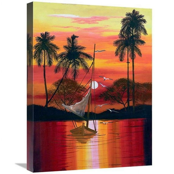 18 x 24 in. Ragged Island Slope Art Print - Felix Aloarez