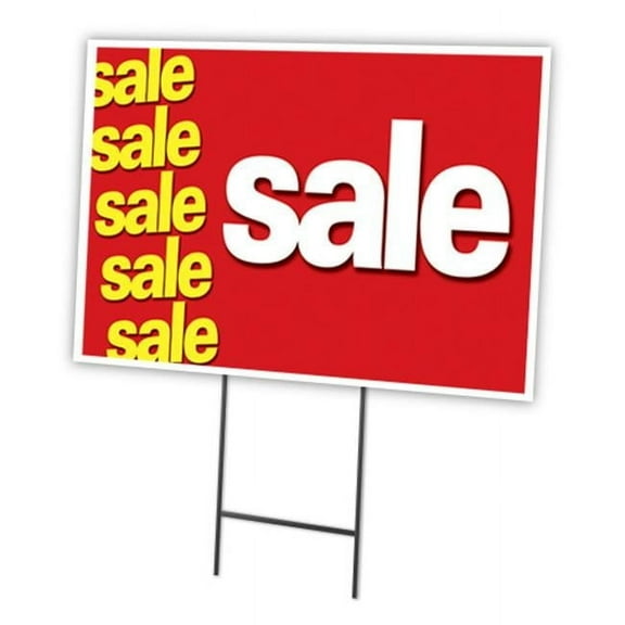 18 x 24 in. Sale Yard Sign & Stake