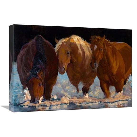 18 x 24 in. Shadows Art Print - Karen Bonnie