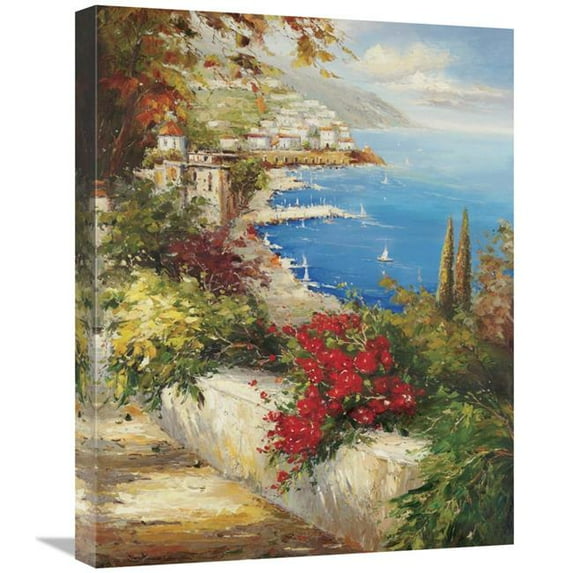 18 x 24 in. Strada Del Mazzo Art Print - Peter Bell