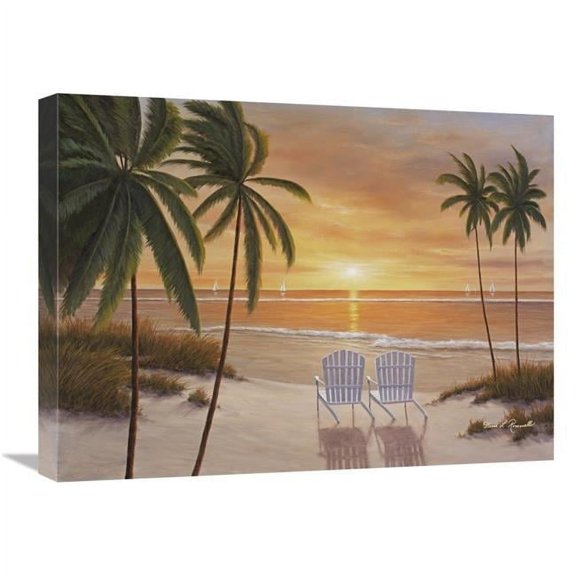 18 x 24 in. Tropical Sun Watch Art Print - Diane Romanello