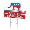 thumbnail image 1 of 18 x 24 in. Yard Sign & Stake - Vote Republican, 1 of 1