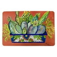thumbnail image 1 of 18 x 26 in. Cactus in Planter Door Mat Small, 1 of 1