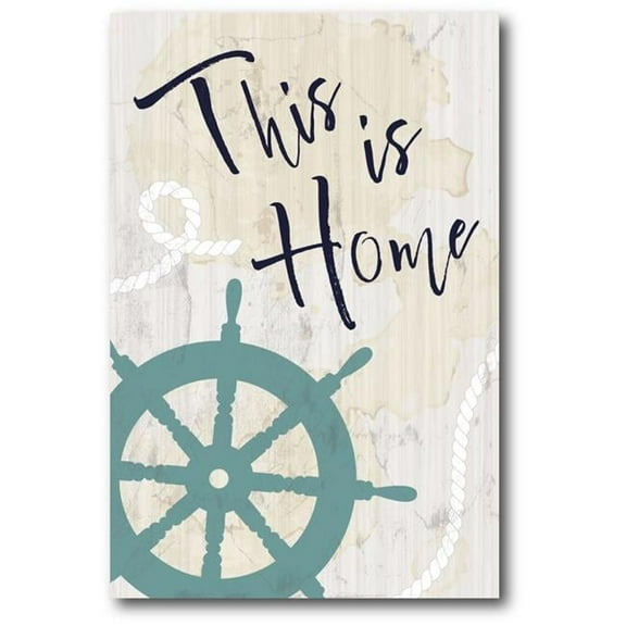 18 x 26 in. This is Home Gallery-Wrapped Canvas Wall Art
