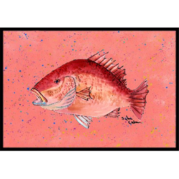 18 x 27 In. Strawberry Snapper Indoor or Outdoor Mat