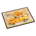 thumbnail image 1 of 18 x 27 in. Fall Harvest Brown Cockapoo Indoor or Outdoor Mat, 1 of 1