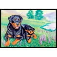 thumbnail image 1 of 18 x 27 in. Rottweiler Indoor Outdoor Mat, 1 of 1