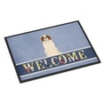 thumbnail image 1 of 18 x 27 in. Saint Bernard Welcome Indoor or Outdoor Mat, 1 of 1