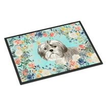 18 x 27 in. Shih Tzu Puppy Indoor or Outdoor Mat