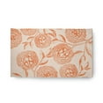 thumbnail image 1 of 18" x 30" Simply Daisy Antique Flowers Vintage Chenille Area Rug, Orange, 1 of 4