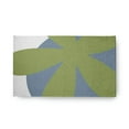 thumbnail image 1 of 18" x 30" Simply Daisy Bold Flower Modern & Contemporary Chenille Area Rug, Apple Green, 1 of 4