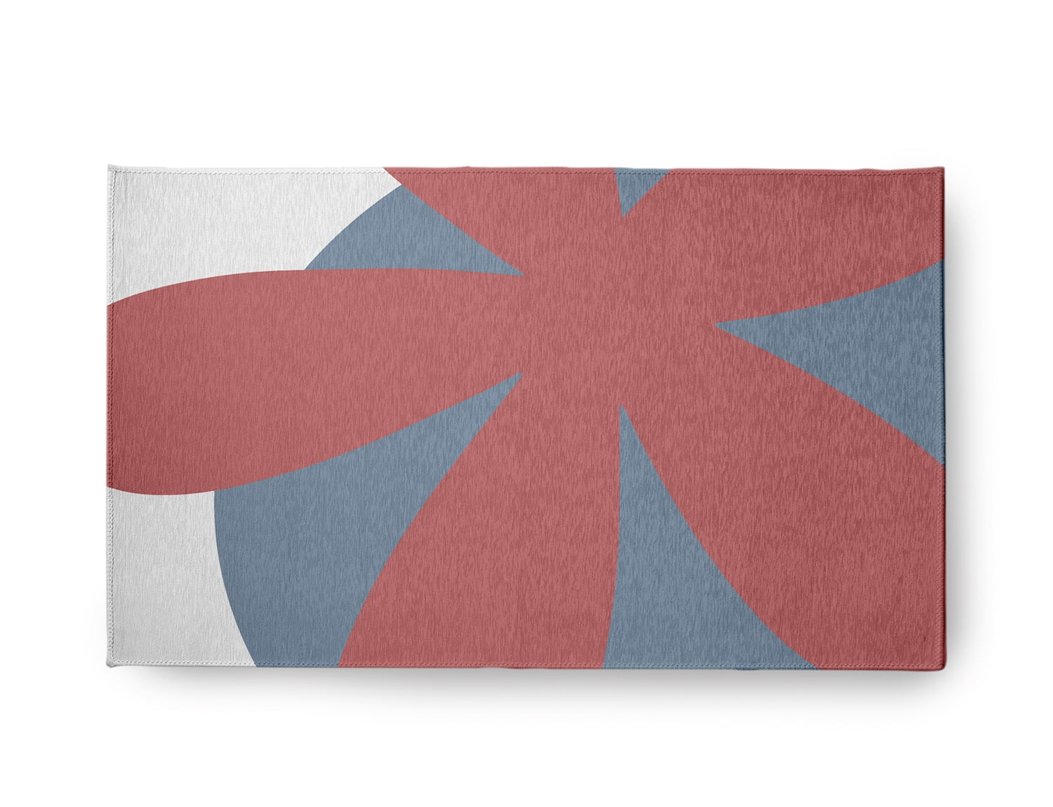 18" x 30" Simply Daisy Bold Flower Modern & Contemporary Chenille Area Rug, Bright Mauve Pink