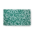 thumbnail image 1 of 18" x 30" Simply Daisy Seaweed Beach Style Chenille Area Rug, Kelly Green, 1 of 4