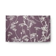 thumbnail image 1 of 18" x 30" Simply Daisy Windy Blossom Modern & Contemporary Chenille Area Rug, Purple, 1 of 4