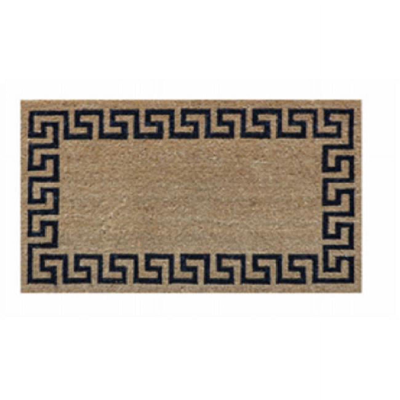 18 x 30 in. Greek Key Coir Door Mat - Walmart.com