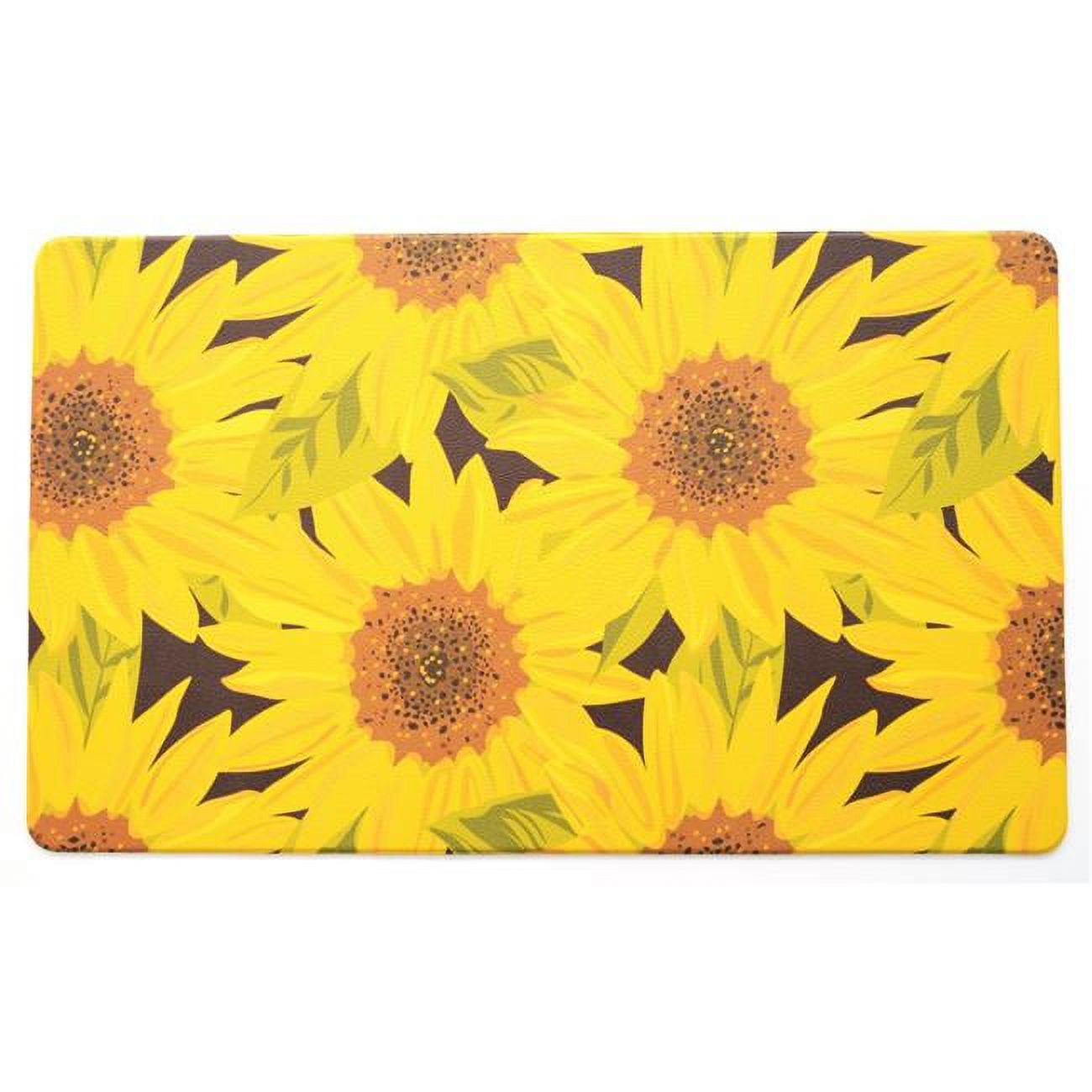 18 x 30 in. Kitchen AntiFatigue Mat Sunflower