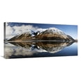 thumbnail image 1 of 18 x 36 in. Mountains Reflecting in Lake Pearson in Winter, Castle Hill Basin, Canterbury, New Zealand Art Print - Colin Monteath, 1 of 1