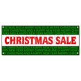 thumbnail image 1 of 18 x 48 in. Christmas Sale Banner Sign, 1 of 1