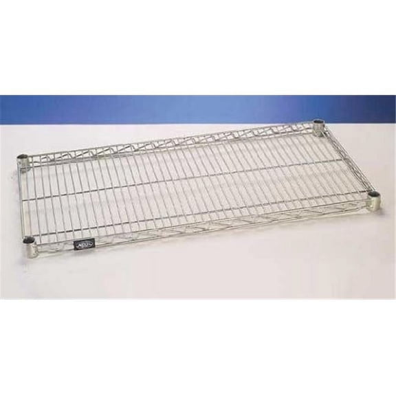 18 x 48 in. Stainless Steel Standard Wire Shelf