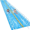 thumbnail image 1 of 18 x 5 ft - Slip and Slide, Water Slides for Kids - Backyard waterslide for Kids, Outdoor Fun Summer Water Toys, Water Activities for Kid and Adults for Backyard Fun, Ages 4-8, 5, 6, 7, 8-12 +, 1 of 5