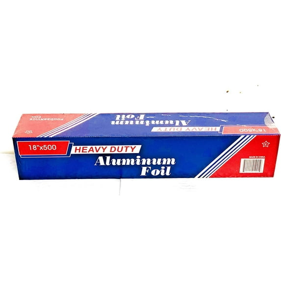 18" x 500 Feet Heavy Duty Aluminum Foil - food service