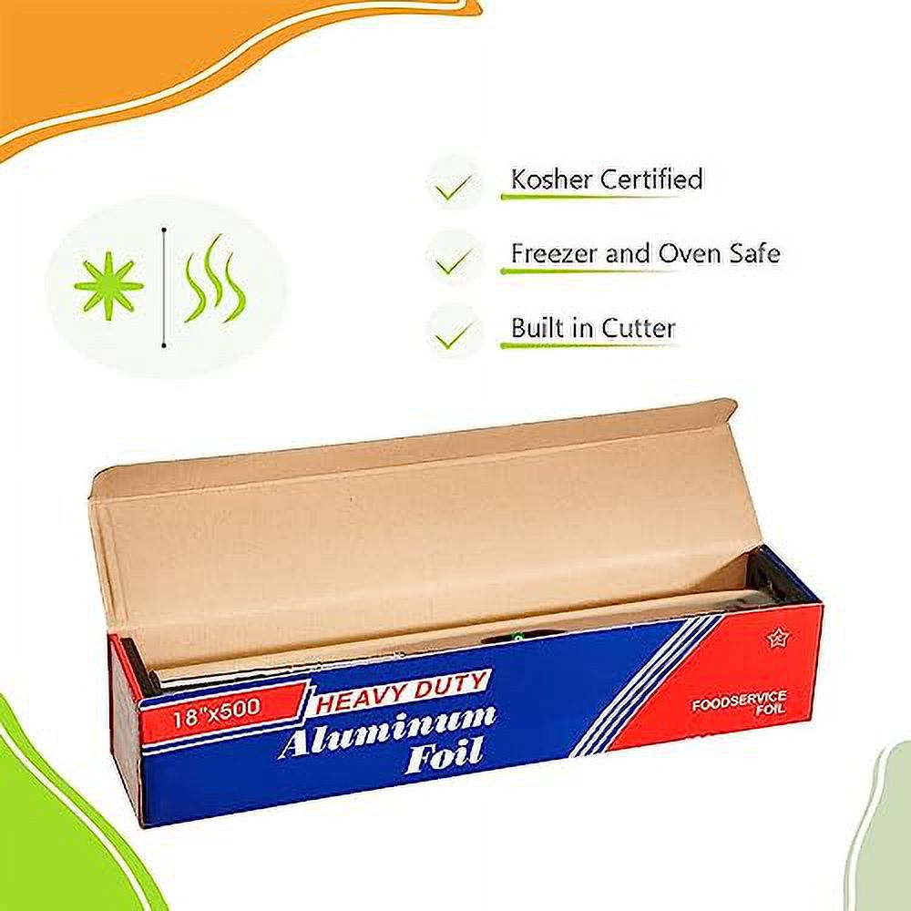 18" x 500' Food Service Heavy Duty Aluminum Foil Roll
