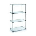 thumbnail image 1 of 18 x 60 x 63 in. Solid Shelf Unit, Galvanized, 1 of 1