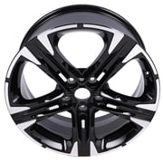 18" x 7.5" Aluminum Alloy Wheel Rim for Kia K5 GT-Line 2021 2022 2023 2024 5 Lug 114.3mm Pattern Machined Black 50.5mm Offset 52910L3310 560-96960 560-71027