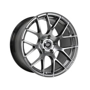 18 x 8.5 & 5x100 Bolt Pattern 45 mm Offset 72.6 mm Bore Raijin Hyper Silver Wheel