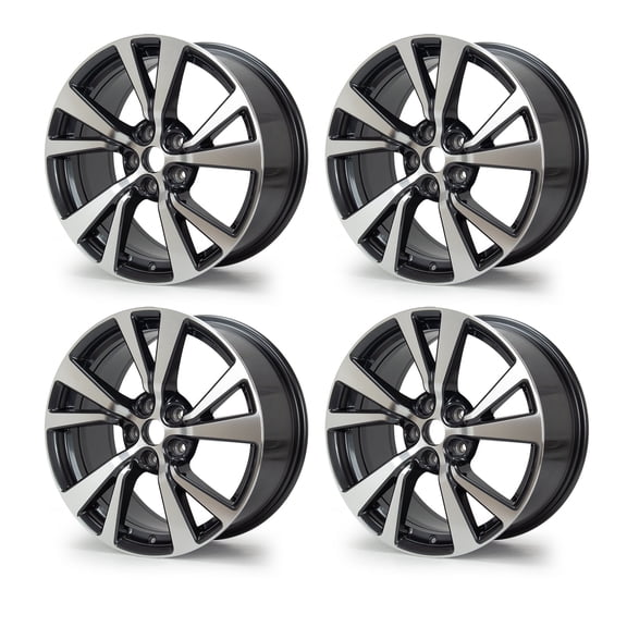 18" x 8.5" Alloy Replacement Wheel Rim for Nissan MAXIMA 2016-2018, 4 Pack