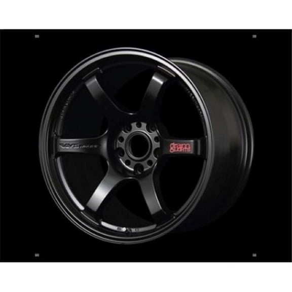 18 x 8.5 & Plus 37 5x114.3 Semi Gloss Black 57DR Wheel