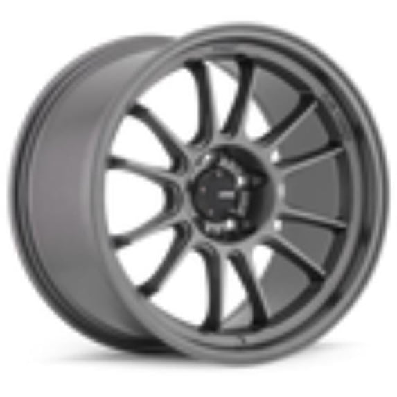 18 x 8.5 in. 5 x 114.3 mm Bolt Pattern 35 mm Offset Hypergram Wheel, Matte Grey