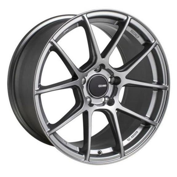 18 x 8.5 in. TS-V 5 x 114.3 mm 38 mm Offset 72.6 mm Bore Wheel, Storm Grey